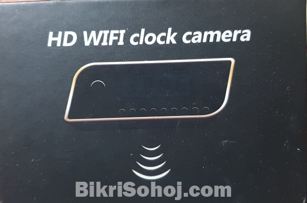 Spy camera Wifi table clock